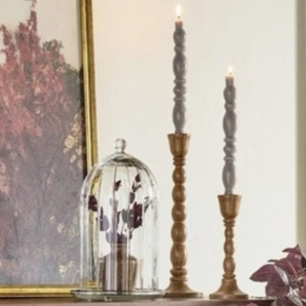 Hearth & Hand with Magnolia Spindle Taper Candles-2Boxes-Set Of 6 In Each
